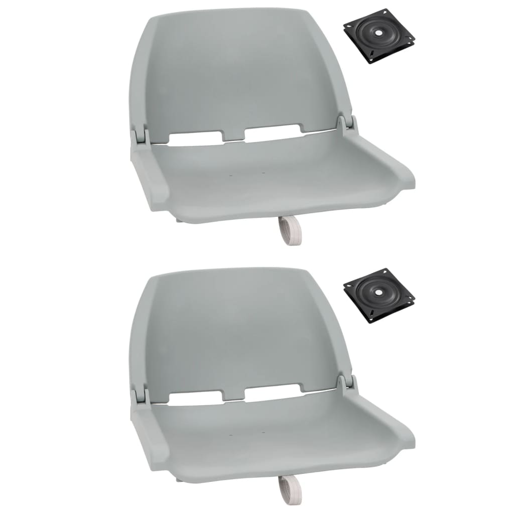 4-Delige Bootstoelenset Inklapbaar 4