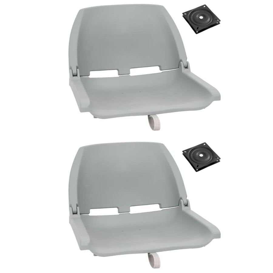 4-Delige Bootstoelenset Inklapbaar 4
