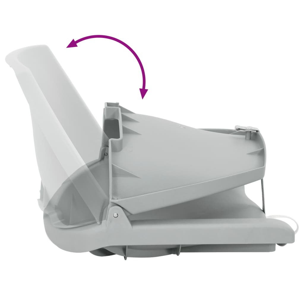 4-Delige Bootstoelenset Inklapbaar 4