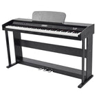 Digital piano with pedals, 88 keys, black