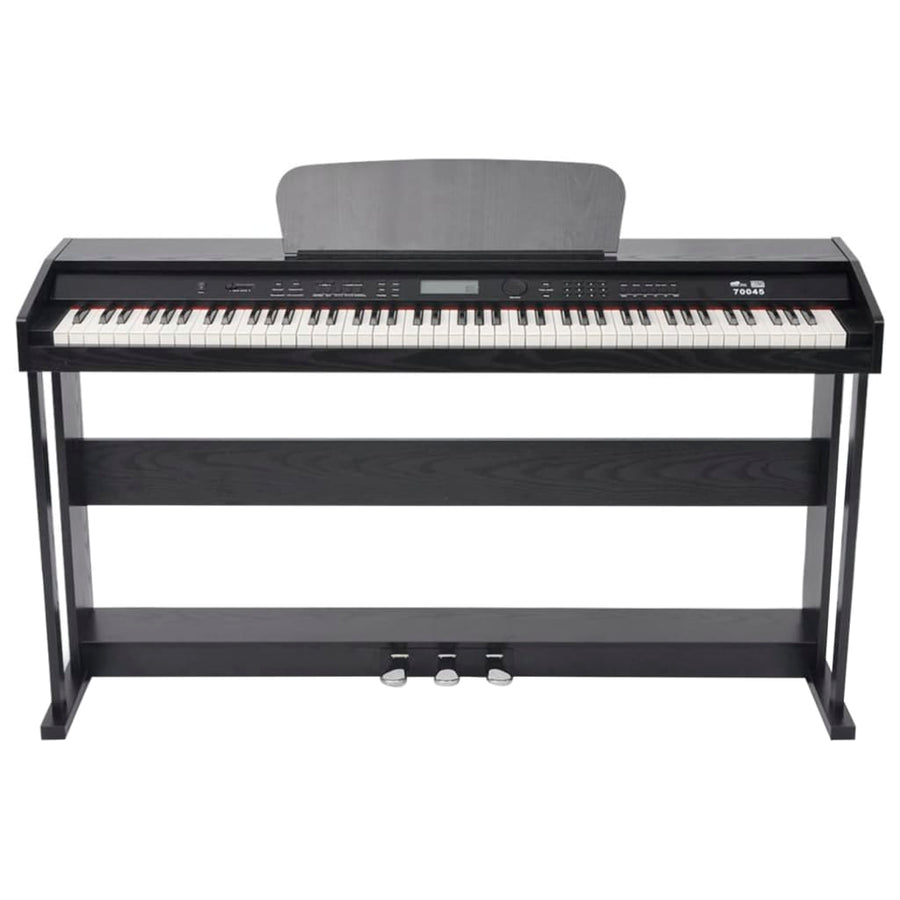 Digitale Piano Met Pedalen 88 Toetsen Zwart