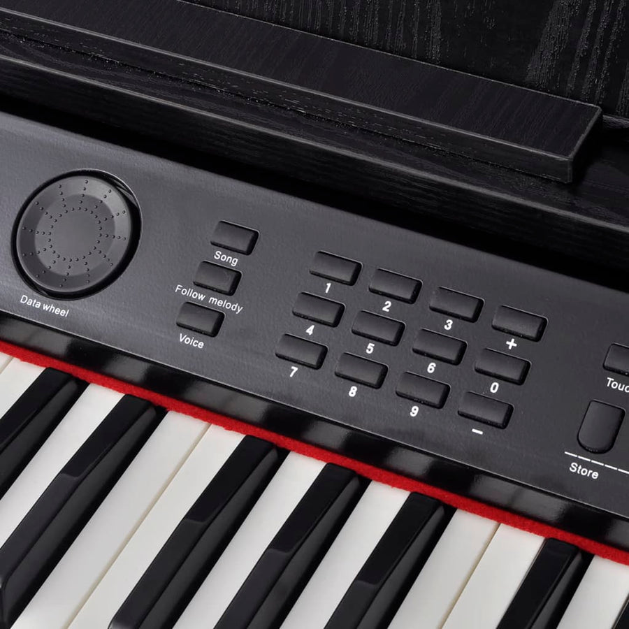 Digitale Piano Met Pedalen 88 Toetsen Zwart