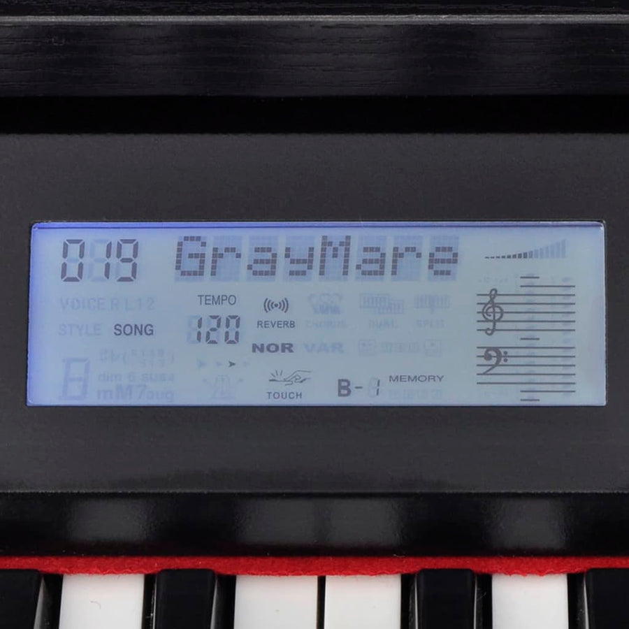 Digitale Piano Met Pedalen 88 Toetsen Zwart