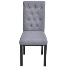 Eetkamerstoelen Stof 6 Lichtgrijs