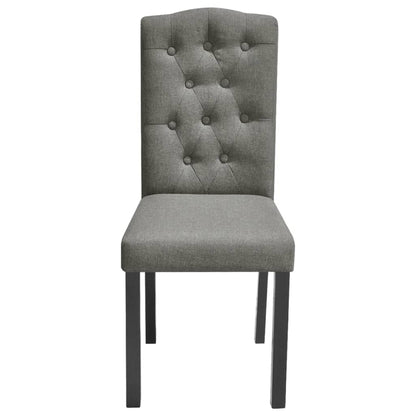 Eetkamerstoelen Stof 6 Grijs