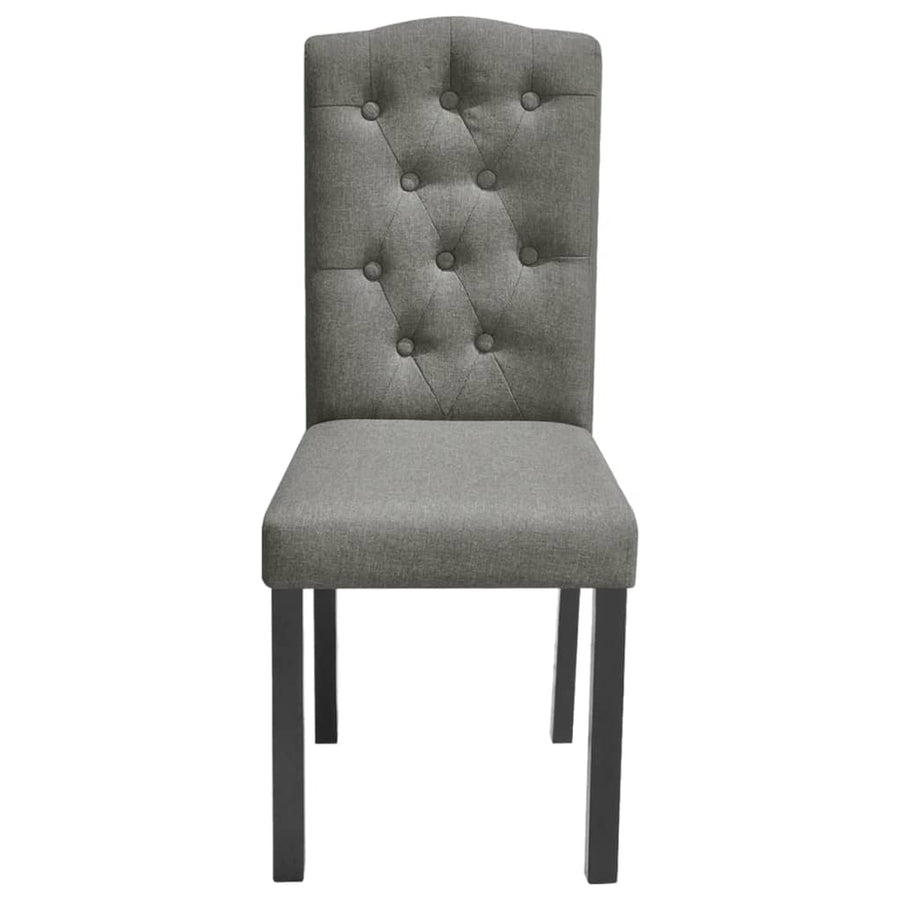 Eetkamerstoelen Stof 6 Grijs