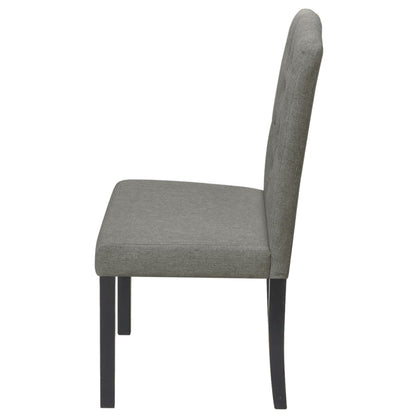 Eetkamerstoelen Stof 6 Grijs