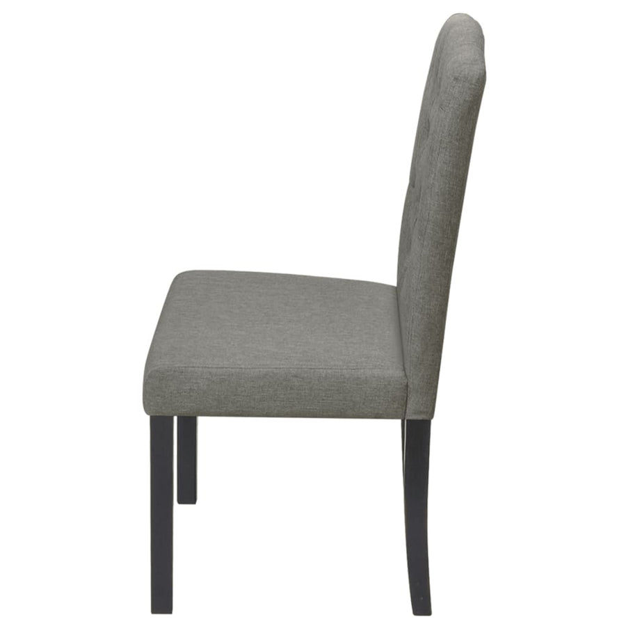 Eetkamerstoelen Stof 6 Grijs