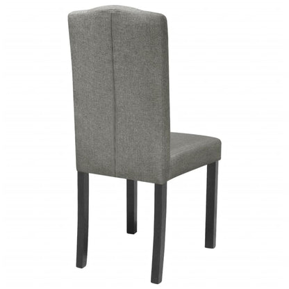 Eetkamerstoelen Stof 6 Grijs