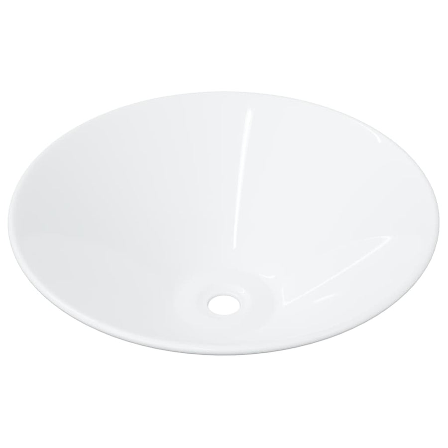 Wasbakken 2 St 42X42X14 Cm Keramiek Wit