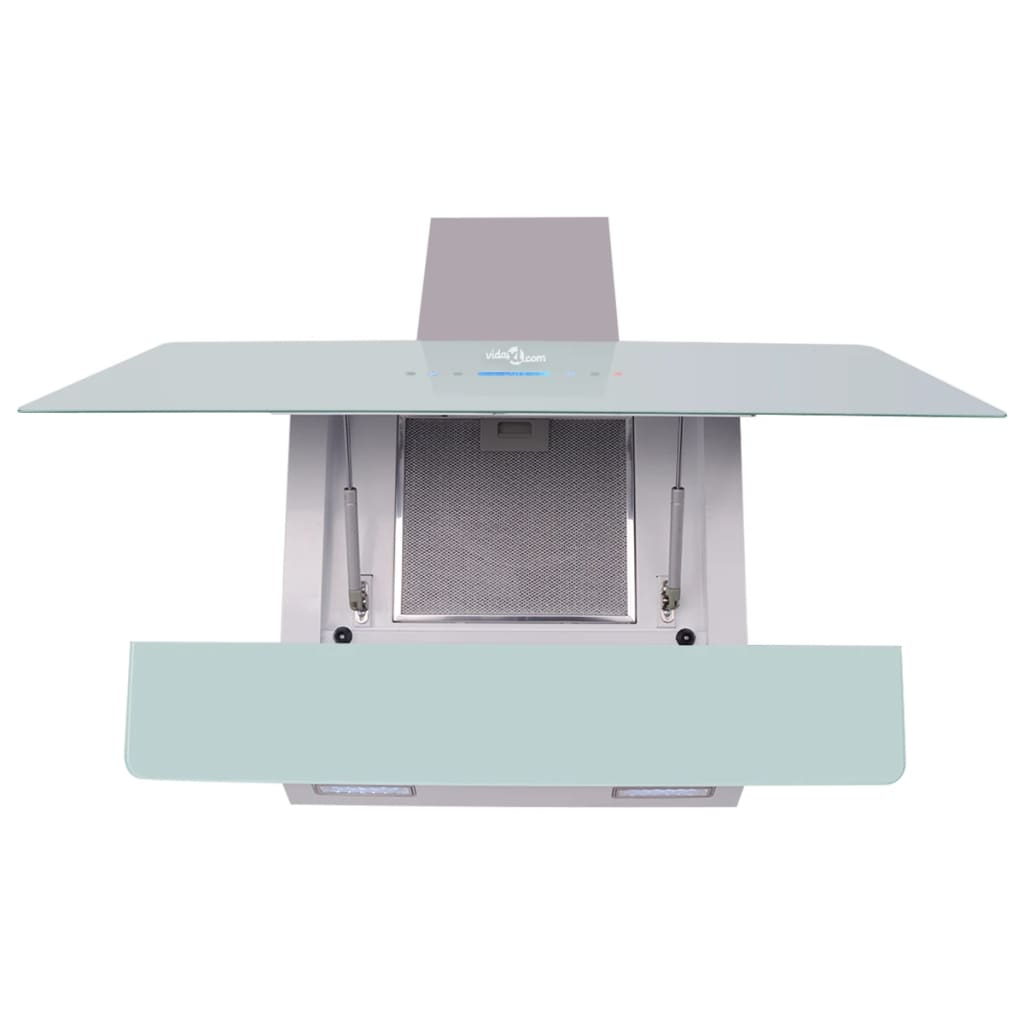 Afzuigkap Met Aanraakscherm 900 Mm Wit