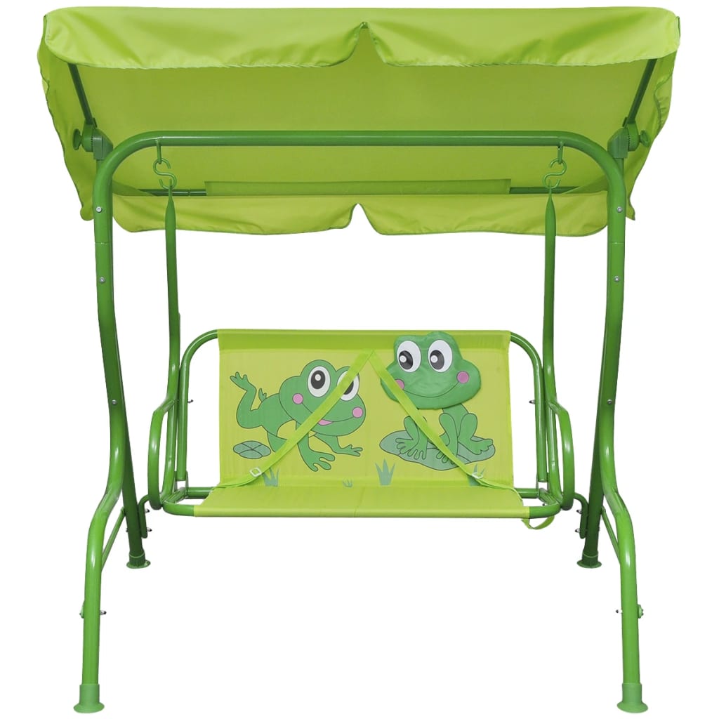 Kinderschommelstoel Groen 1