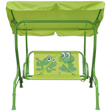 Kinderschommelstoel Groen 1