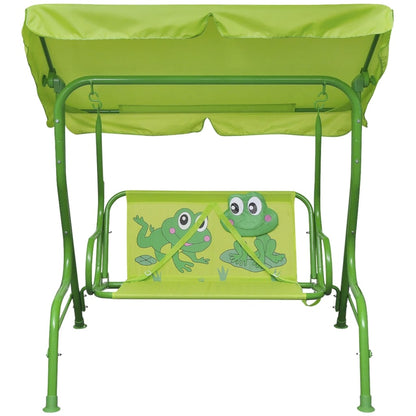 Kinderschommelstoel Groen 1