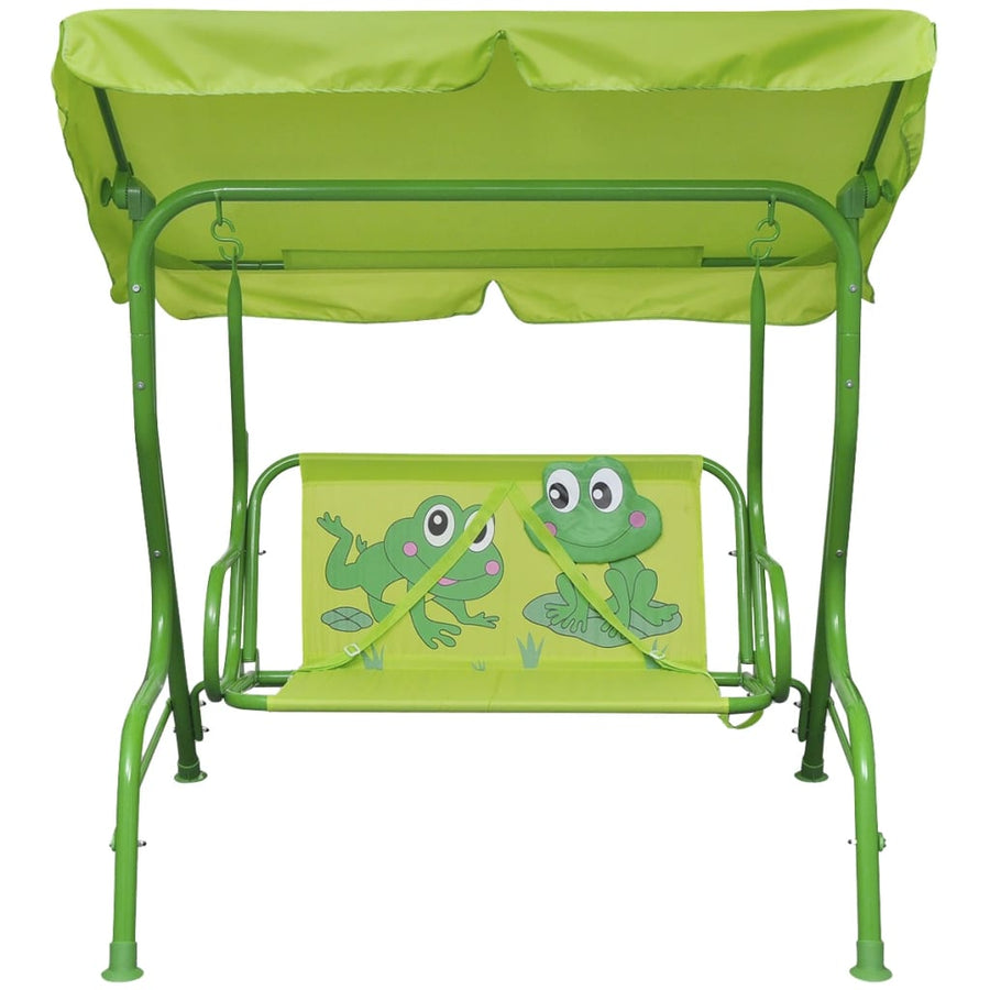 Kinderschommelstoel Groen 1