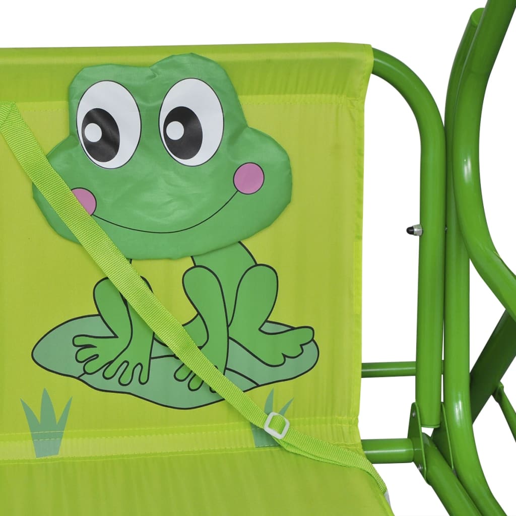 Kinderschommelstoel Groen 1
