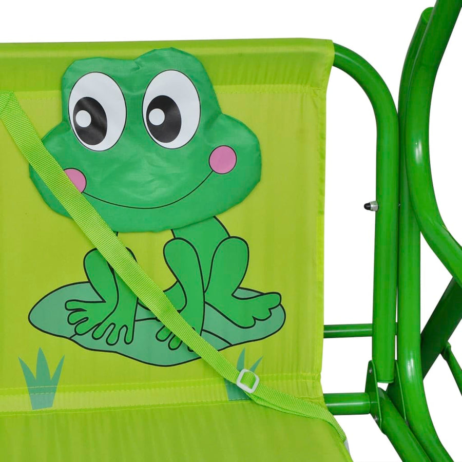 Kinderschommelstoel Groen 1