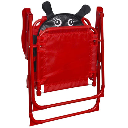 3-Delige Bistroset Voor Kinderen Met Parasol Rood