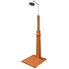 Buitendouche eucalyptushout staal 70x70x220 cm