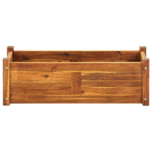 Plantenbak Verhoogd 76X27,6X25 Cm Acaciahout 76 x 27.6 x 25 cm