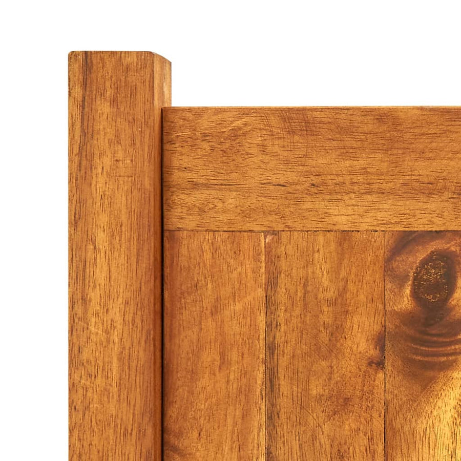 Plantenbak Verhoogd 76X27,6X25 Cm Acaciahout 76 x 27.6 x 25 cm