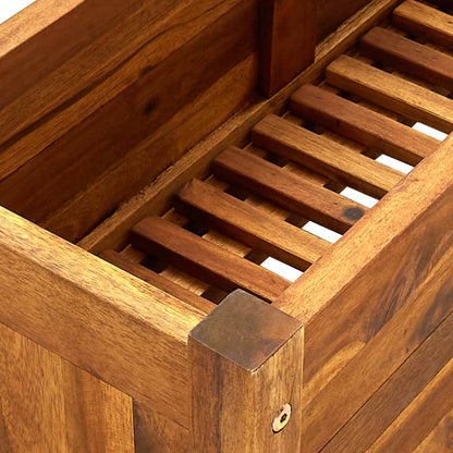 Plantenbak Verhoogd 76X27,6X25 Cm Acaciahout 76 x 27.6 x 25 cm