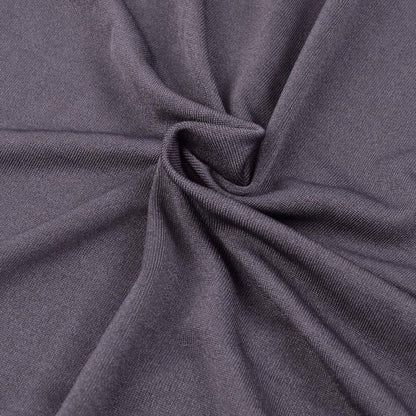 Bankhoes Stretch Polyester Jersey Tweezitsbank Antraciet