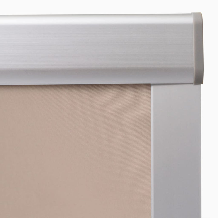 Rolgordijn Verduisterend Beige c04
