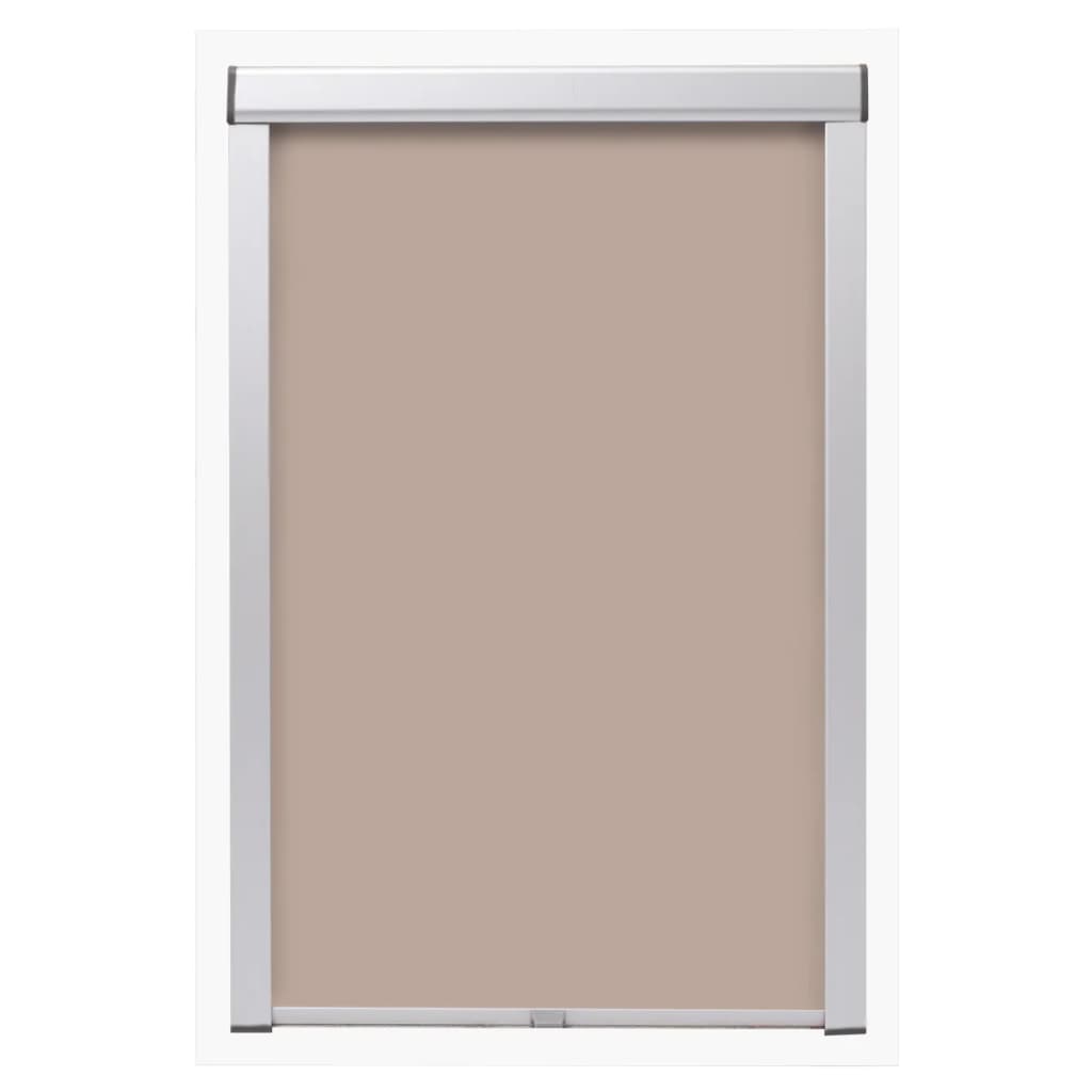 Rolgordijn Verduisterend Beige f06