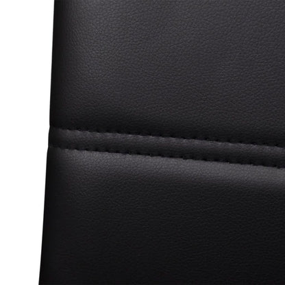 Eetkamerstoelen Kunstleer 6 Zwart