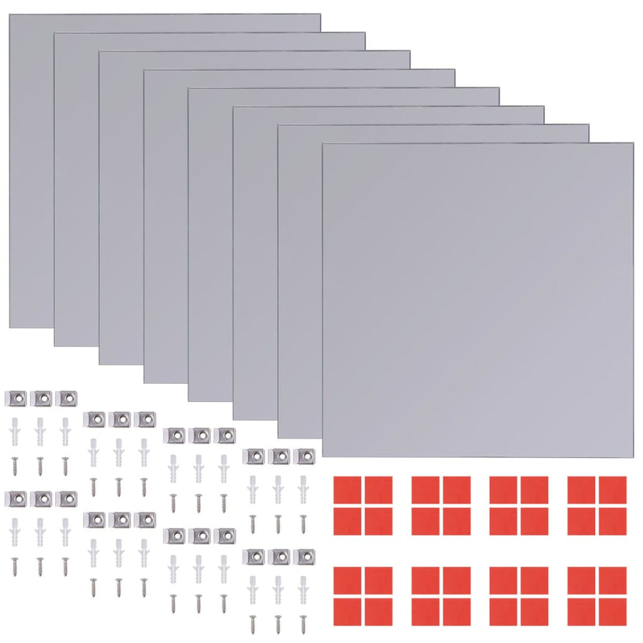 Spiegeltegels Frameloos 20,5 Cm Glas 8