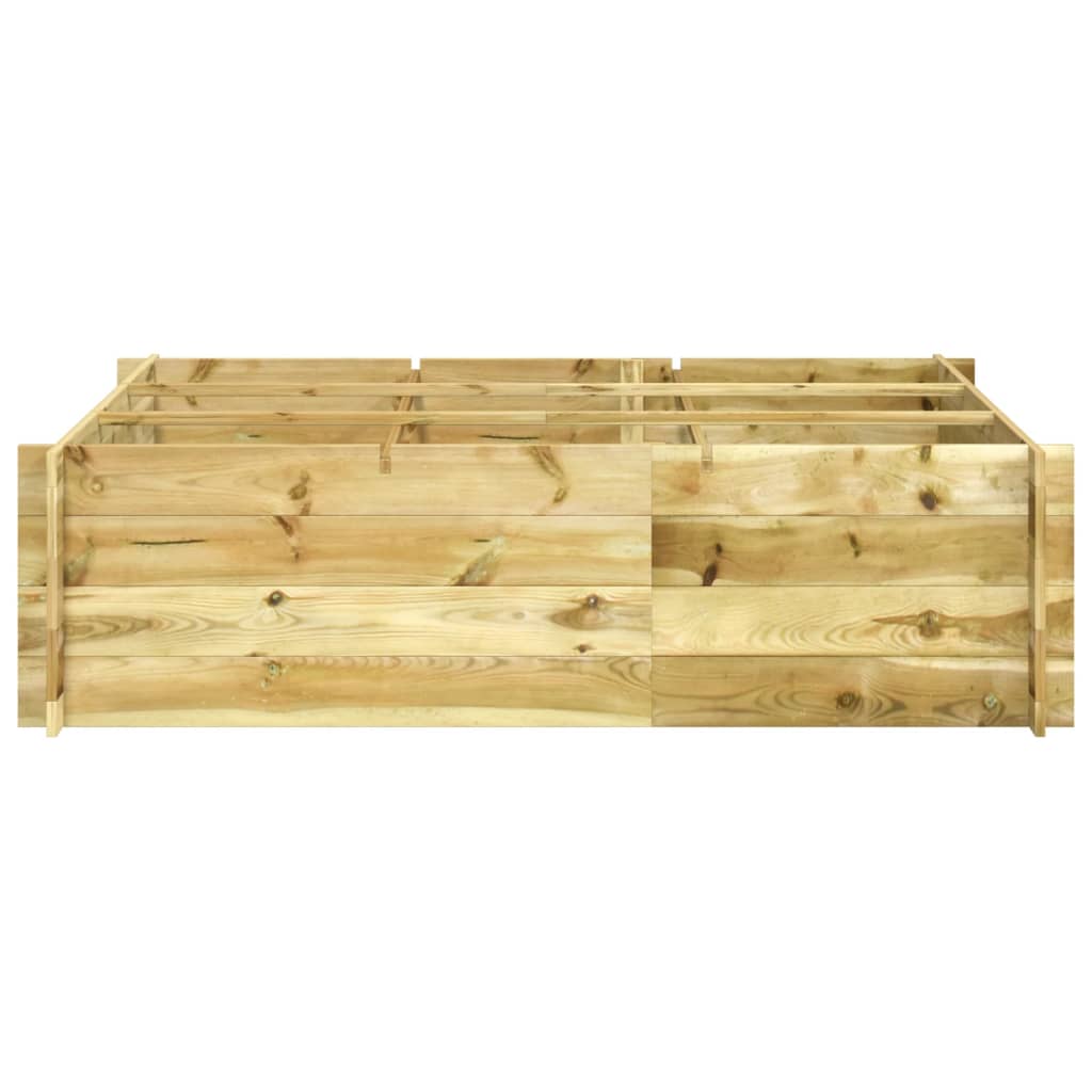 Plantenbak Verhoogd Geïmpregneerd Hout 150 x 100 x 40 cm