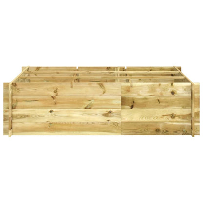 Plantenbak Verhoogd Geïmpregneerd Hout 150 x 100 x 40 cm