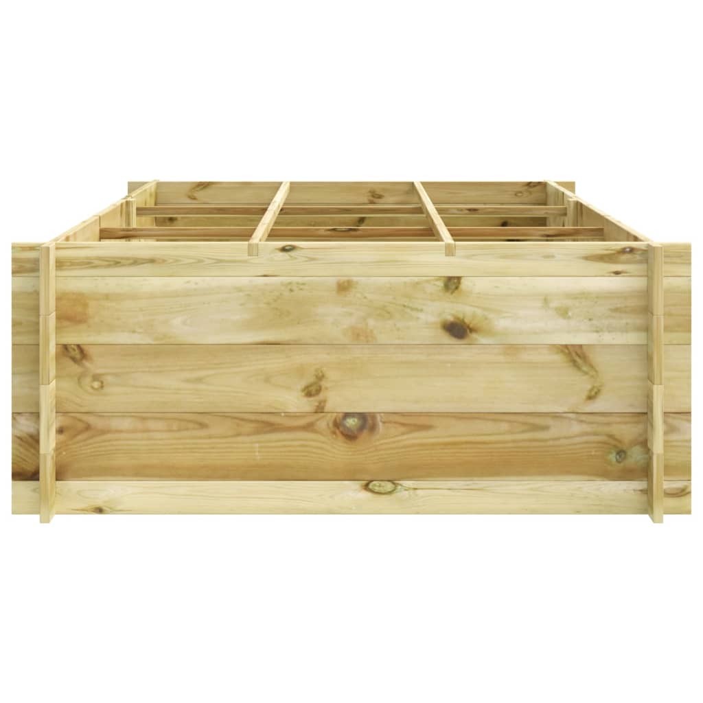 Plantenbak Verhoogd Geïmpregneerd Hout 150 x 100 x 40 cm