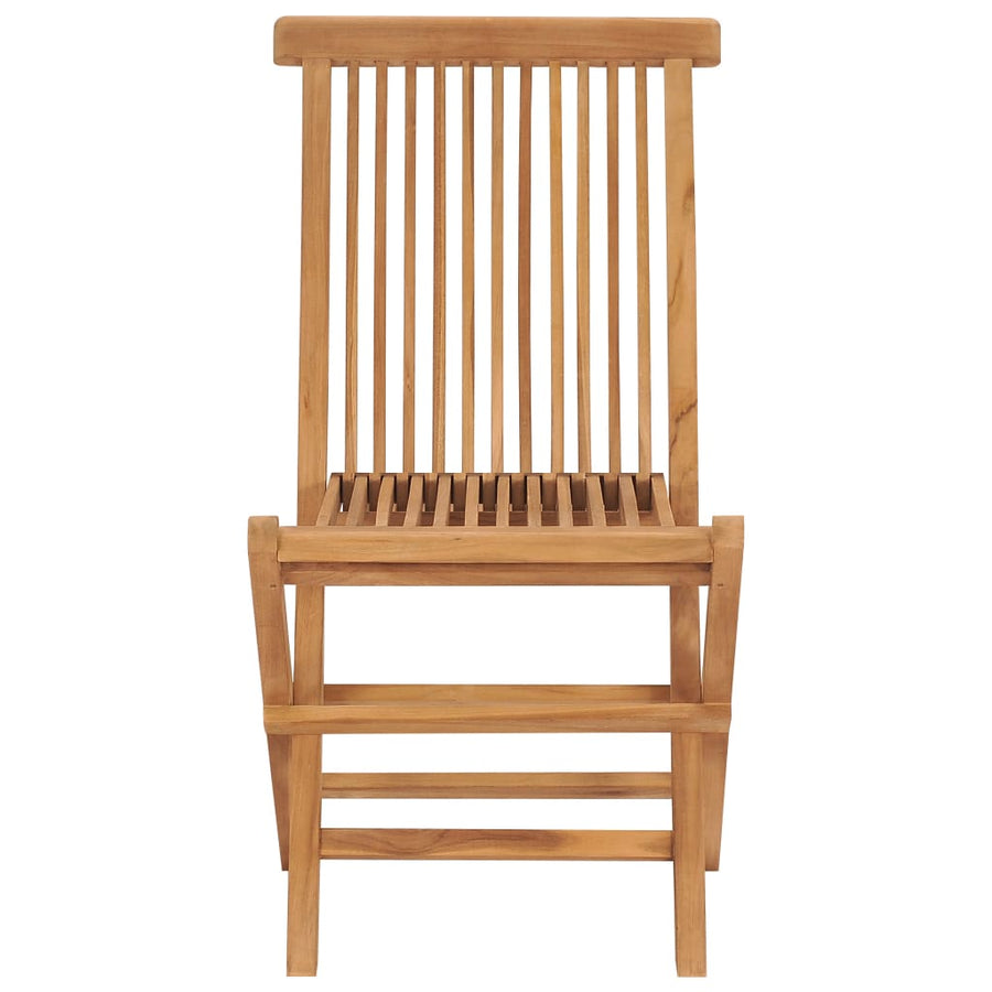 Tuinstoelen Inklapbaar Massief Teakhout 2