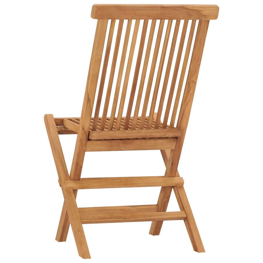 Tuinstoelen Inklapbaar Massief Teakhout 2