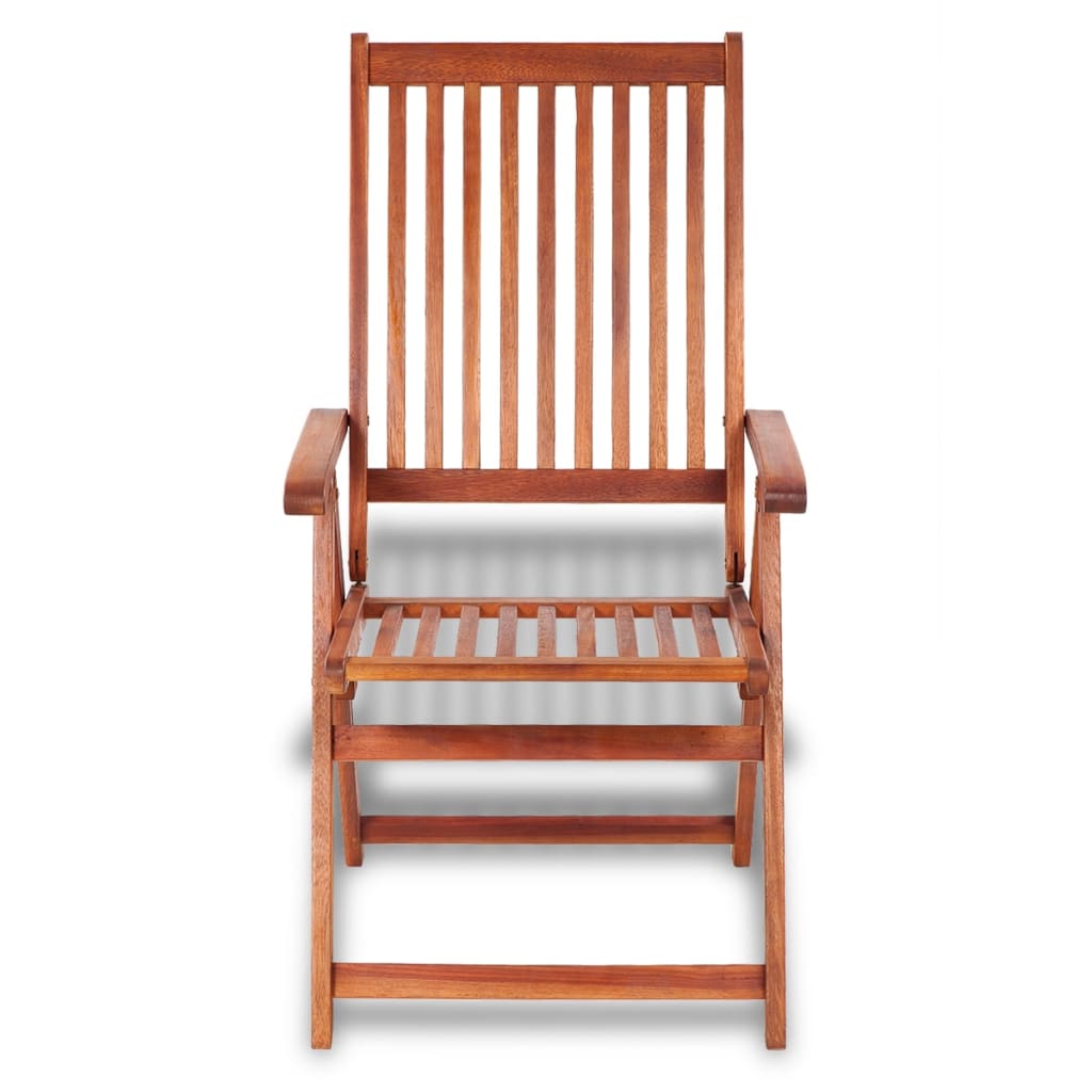 Tuinstoelen Inklapbaar Massief Acaciahout Bruin 2