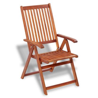 Tuinstoelen Inklapbaar Massief Acaciahout Bruin 2