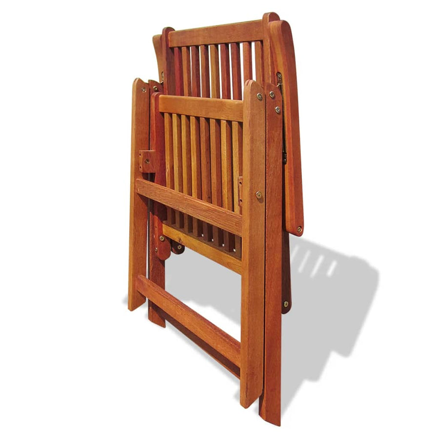 Tuinstoelen Inklapbaar Massief Acaciahout Bruin 2