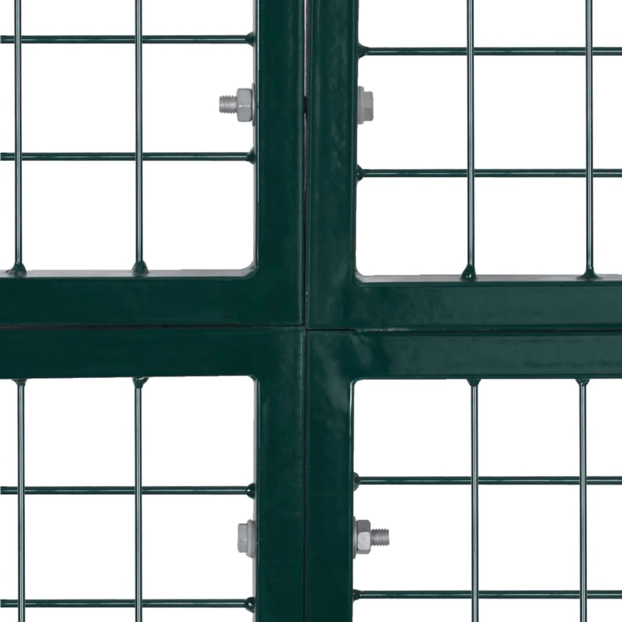 Poort Dubbele Deur Gepoedercoat Staal