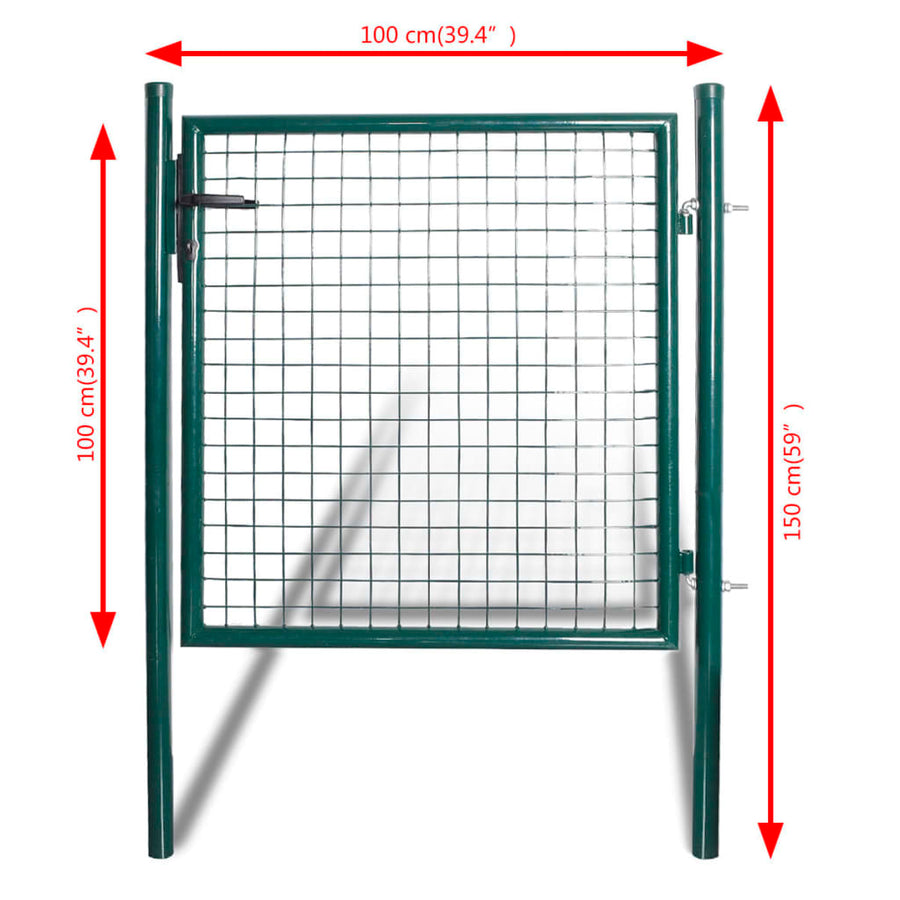Poort Gepoedercoat Staal