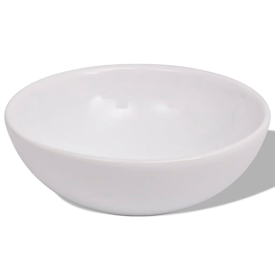 3-delige Badkamermeubelset met wastafel beige 1 Beige