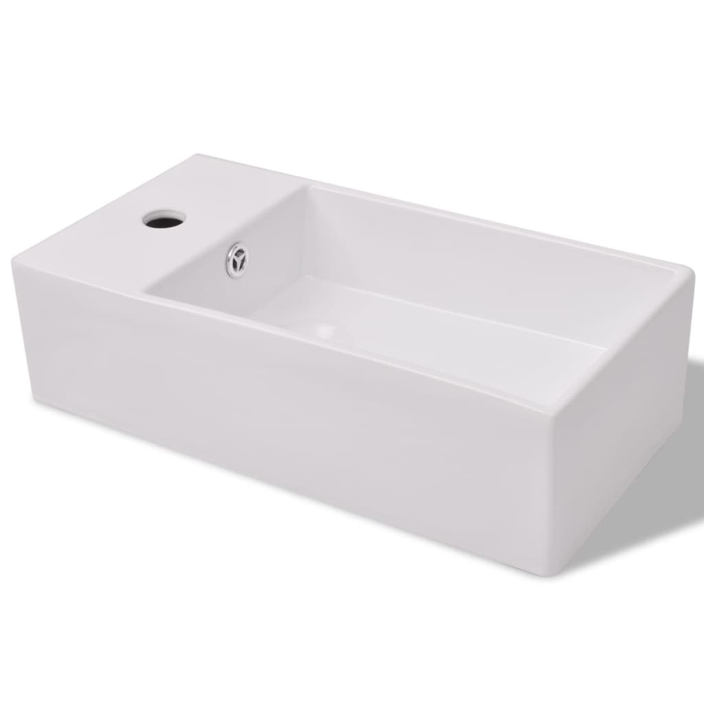 Badkamermeubelset Met Wasbak 3-Dlg Zwart Model 2