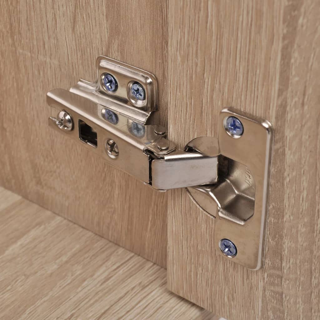 Badkamermeubelset Met Wasbak 9-Delig Beige Model 3