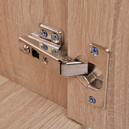 Badkamermeubelset Met Wasbak 9-Delig Beige Model 3