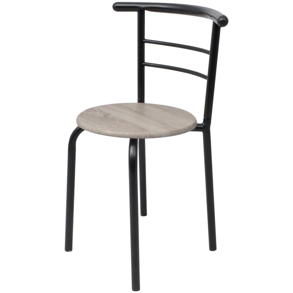 Ontbijtbarset Mdf Zwart