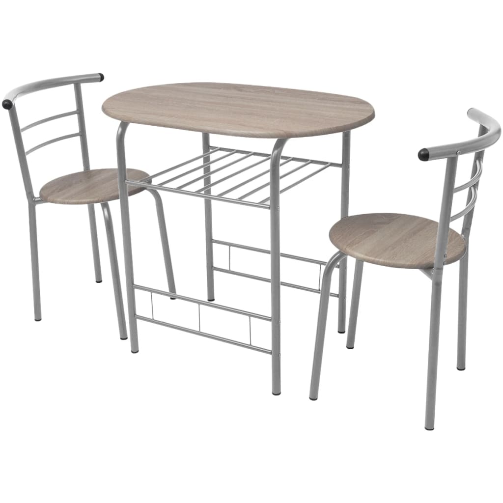 Ontbijtbarset Mdf Zilver