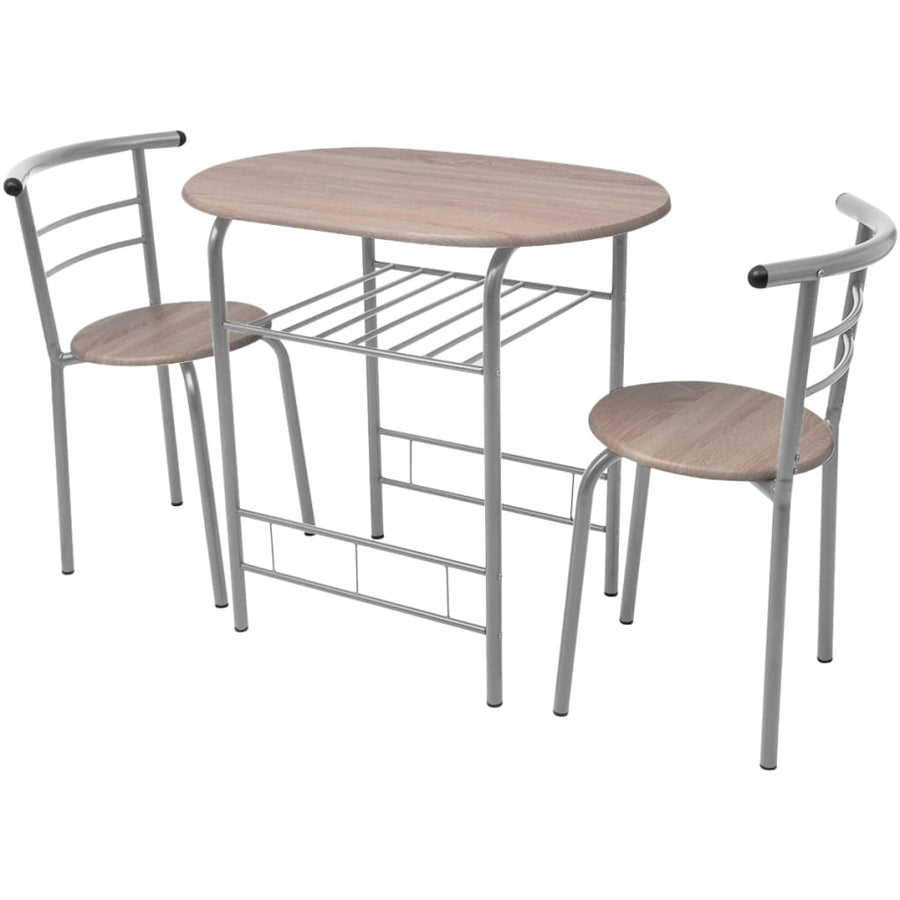 Ontbijtbarset Mdf Zilver
