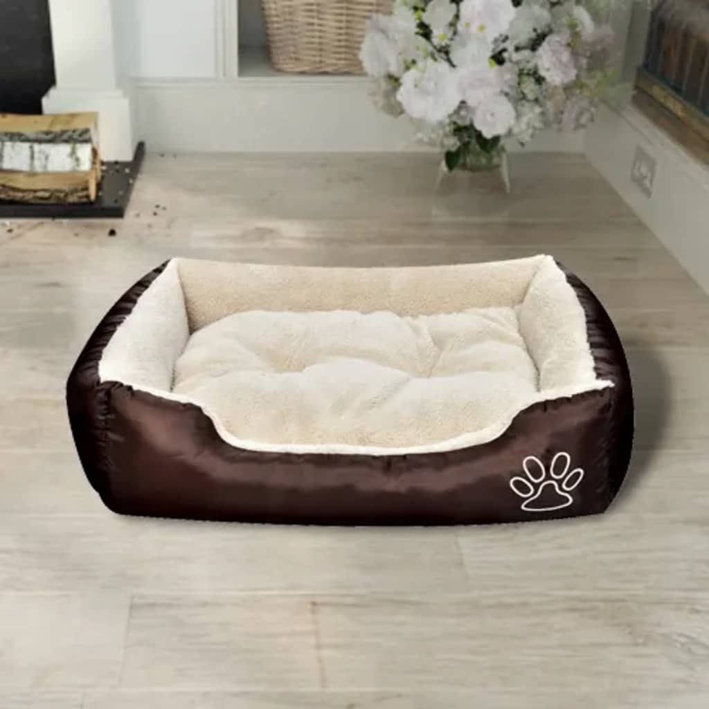 Hondenbed bruin en beige XXL xxl Beige