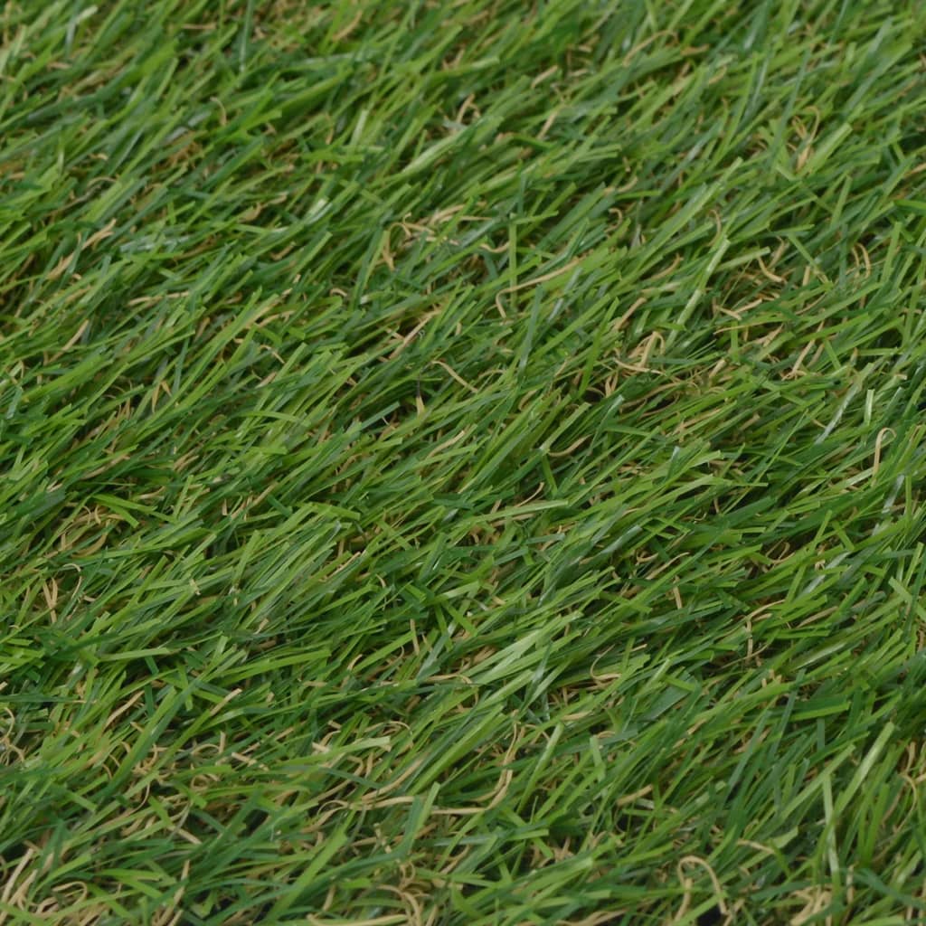 Kunstgras 1 x 15 m / 20 - 25 mm groen